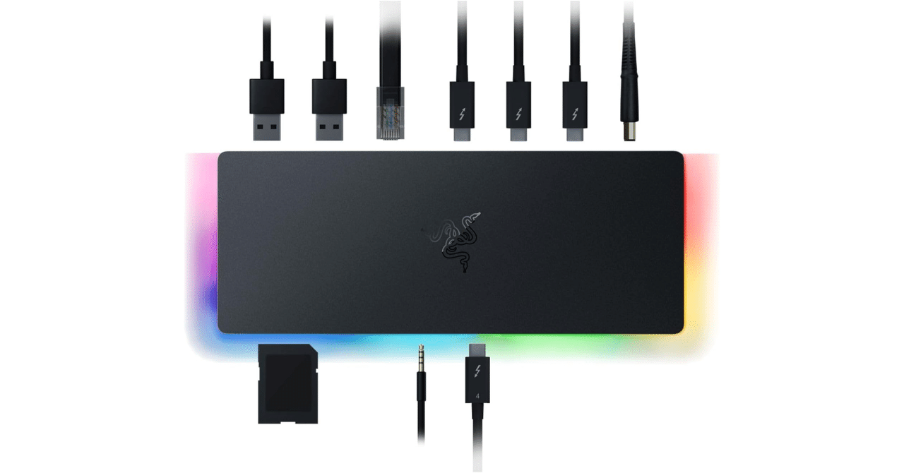 Razer Thunderbolt 4ドック クロマ 10ポート｜GetGadgetGot