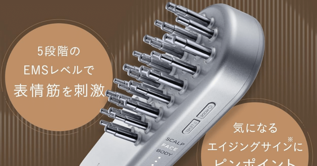 SALONIA EMS LIFT BRUSH シルバー USBケーブル付