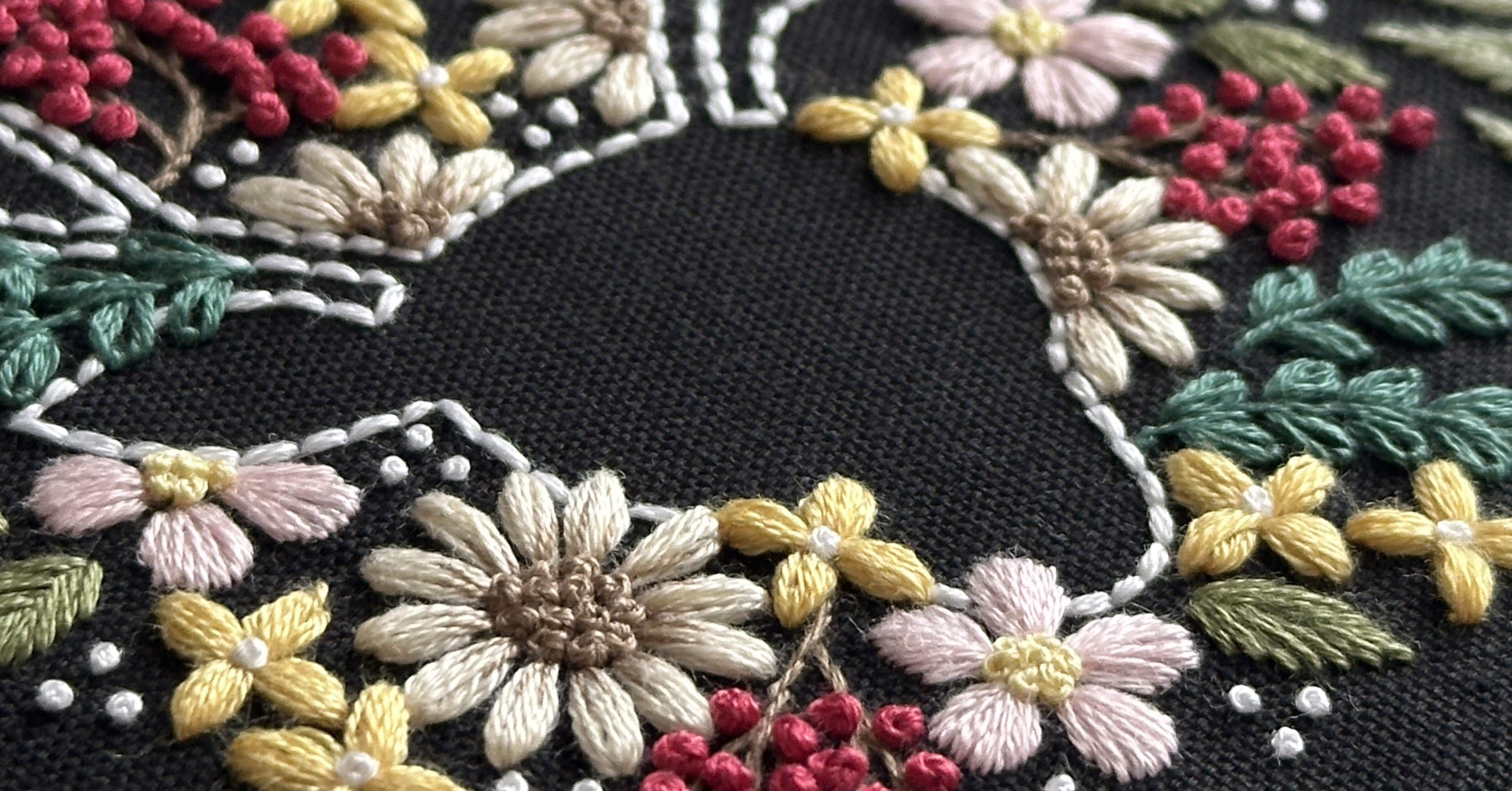 できた♫｜はなこまち/刺繍作家