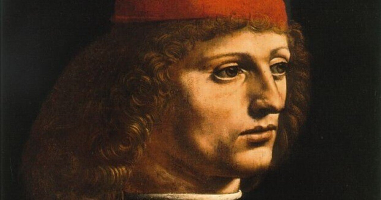 ダ・ヴィンチ唯一の男性肖像画＿音楽家の肖像｜kifurukawajpn