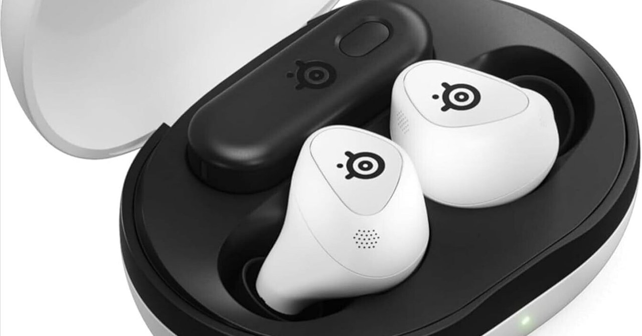 Steelseries イヤホン　61522 ほぼ新品 Steelseries イヤホン61522 ほぼ新品