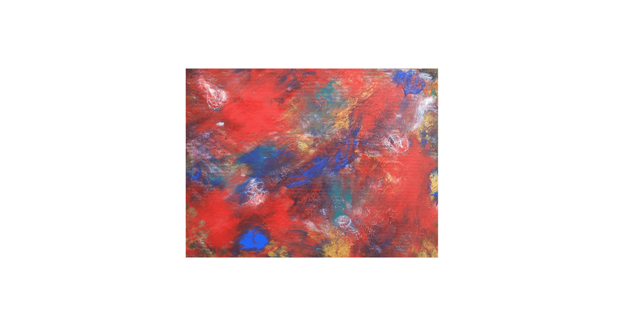 【父と子】 アクリル絵画　原画販売　家族の絵(^^) 2022 家族」｜加藤陽子 YOKO KATO 絵を描く人