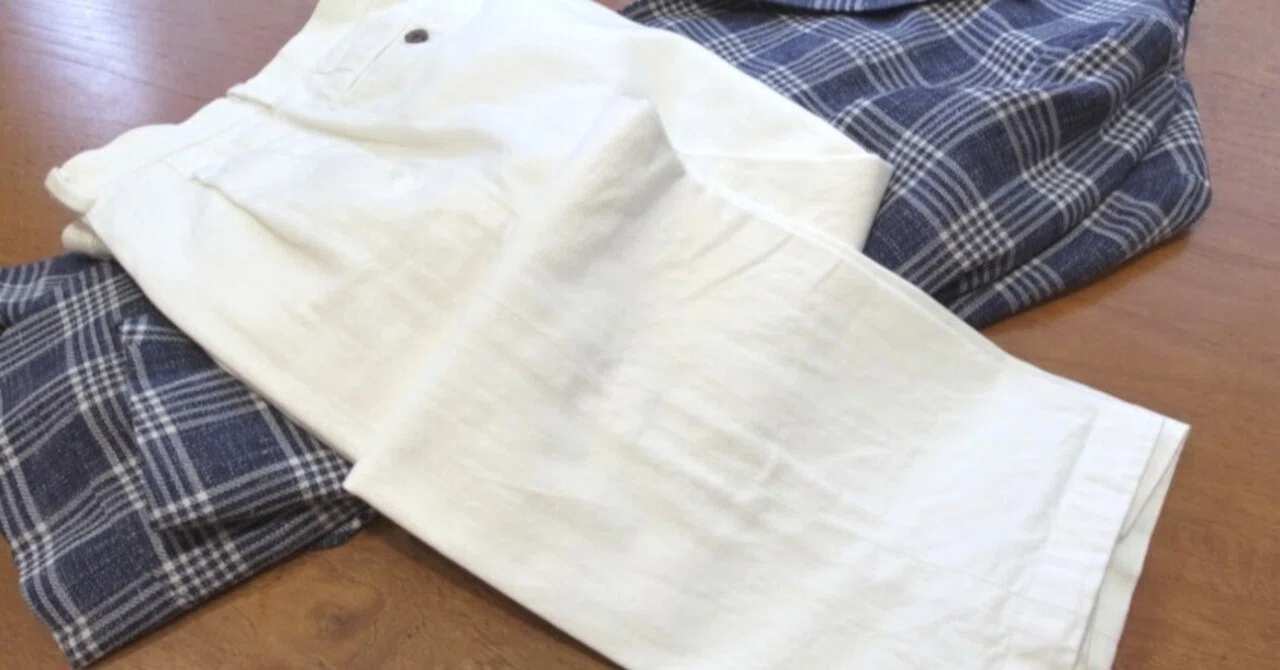 汚れるのに”なぜ夏は白パン”なのか｜Supremo_ginza