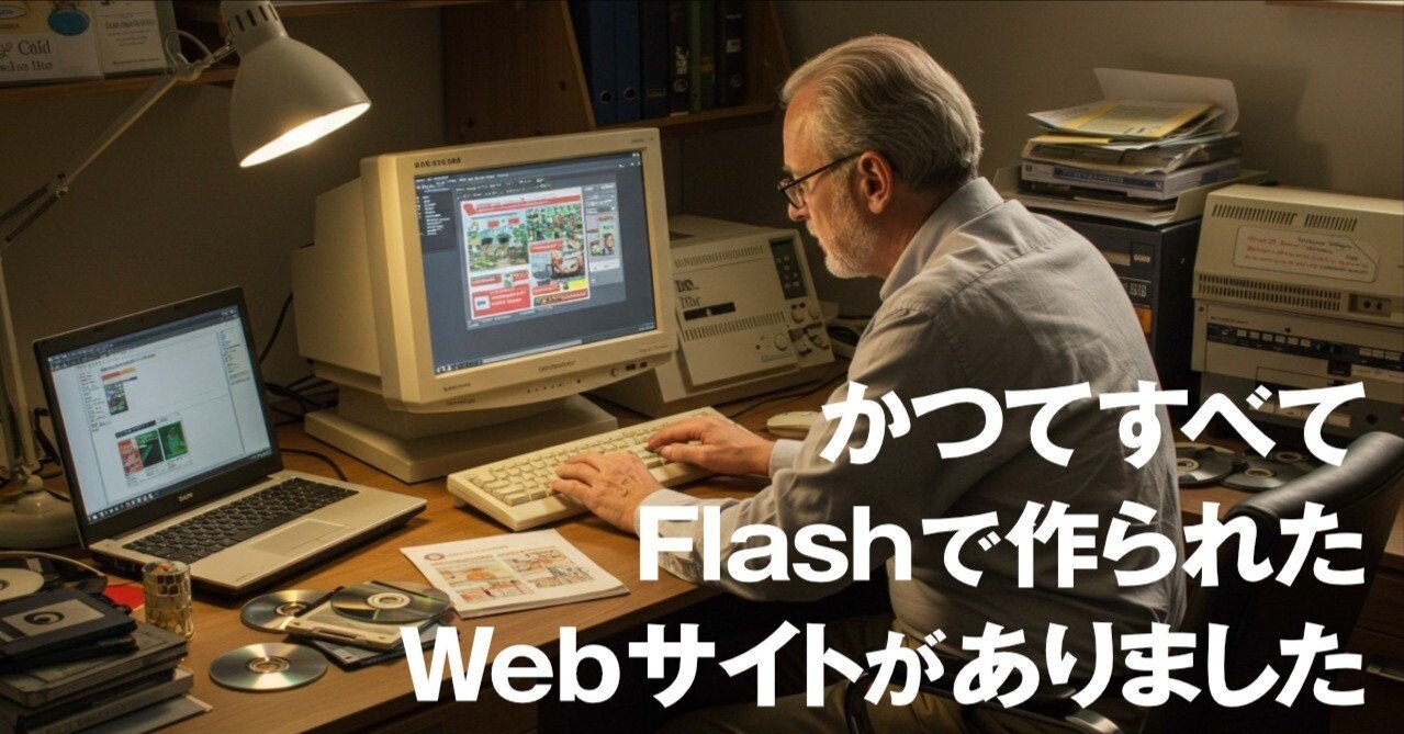 フルFlashサイト全盛期の記憶｜米本デザイン