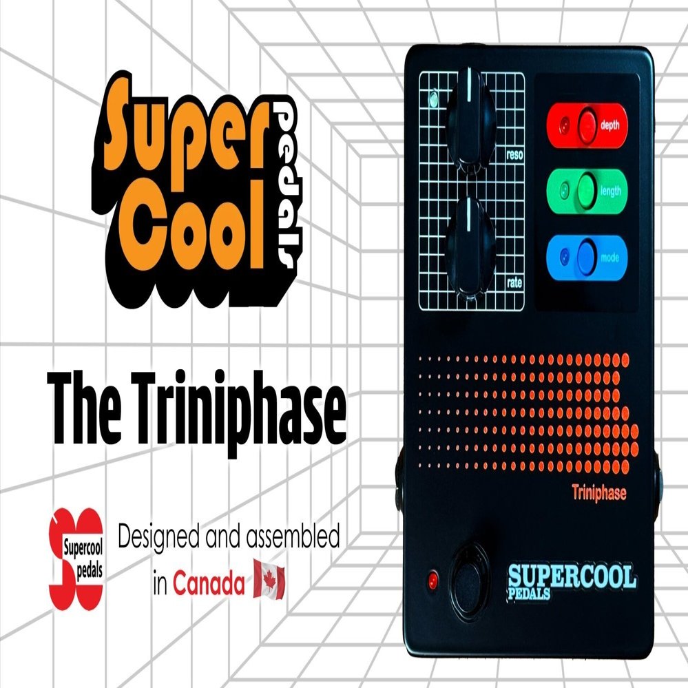 Supercool Pedals】使い勝手の良い次世代型フェイザーペダル