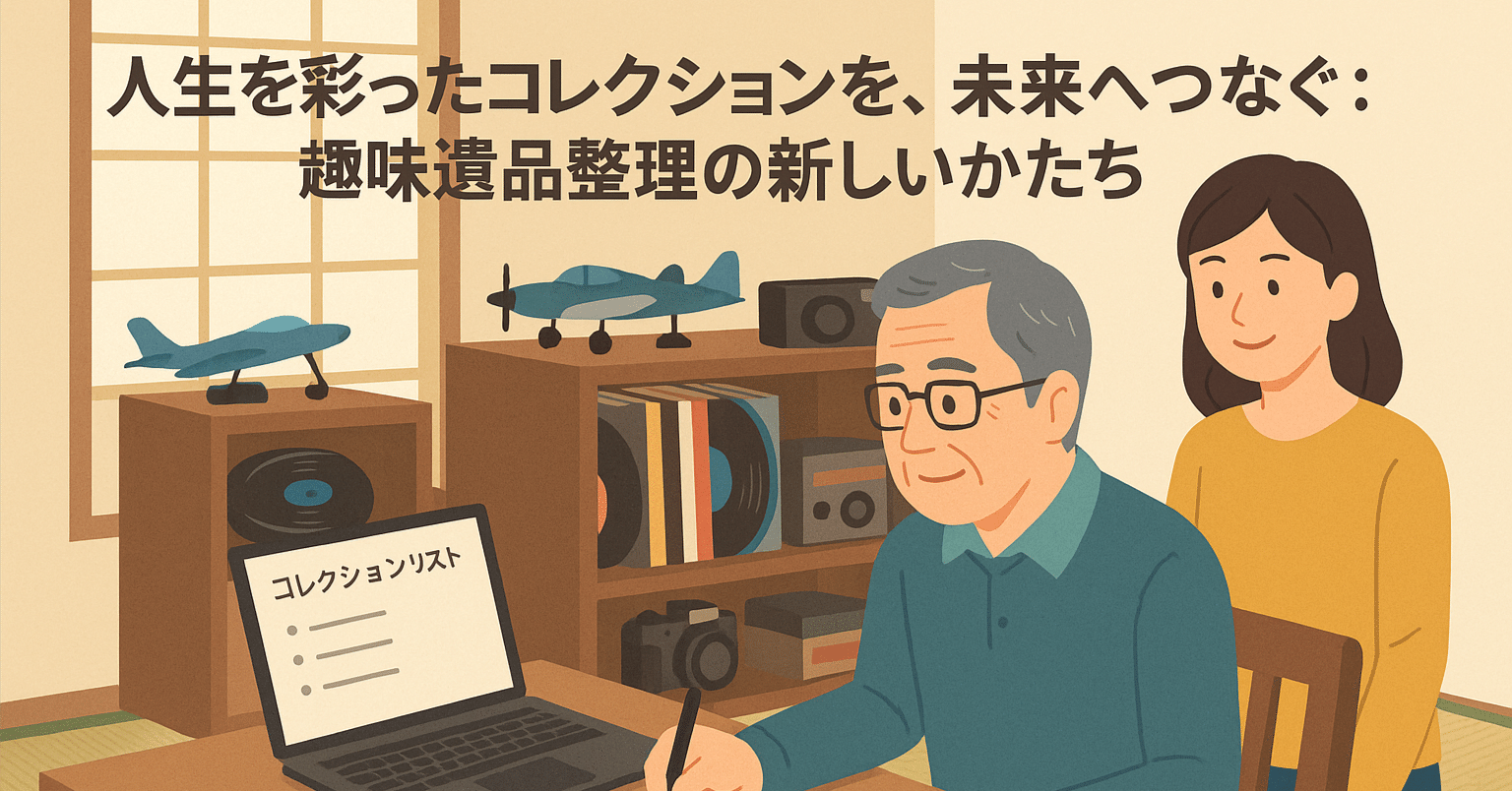 人生を彩ったコレクションを、未来へつなぐ：趣味遺品整理の新しい