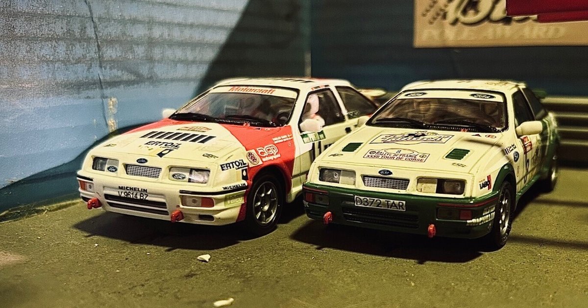 スロットカーレビュー] Ninco Ford Sierra RS Cosworth