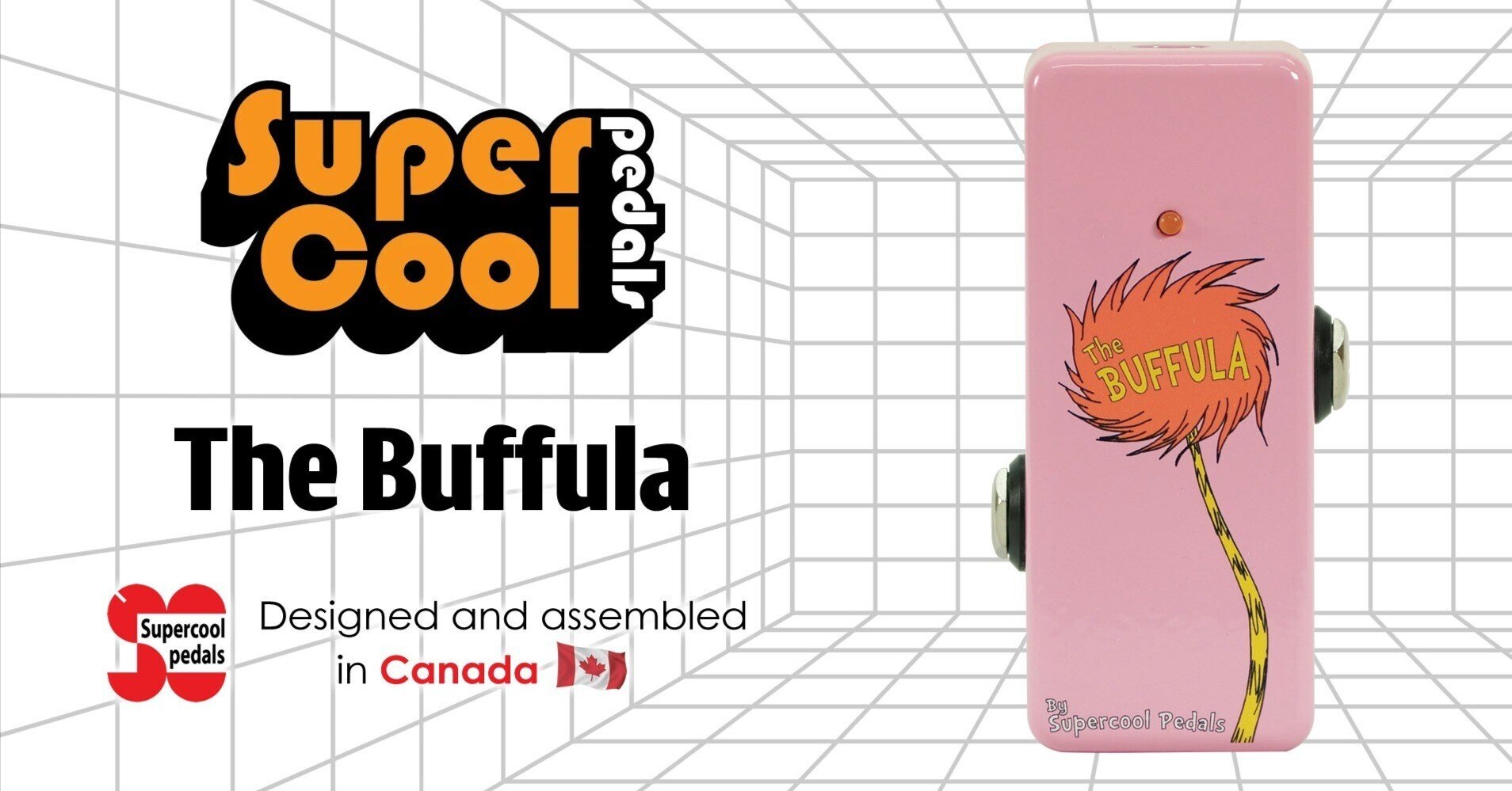 Supercool Pedals】シンプルで高性能なオペアンプ・バッファ「Buffula