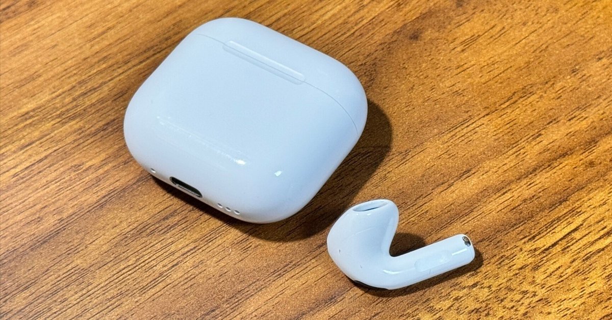 AirPods第4世代レビュー】ノイキャン初搭載のインナーイヤー型