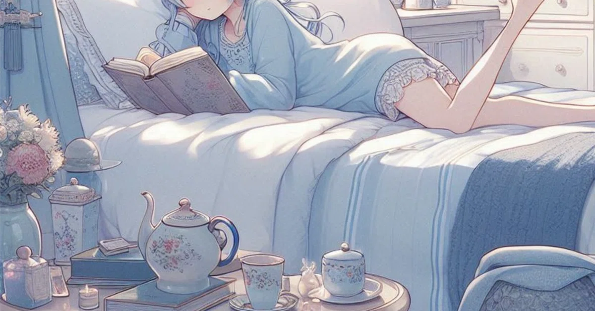 [Rest] Healing a Summer Cold with Reading｜作家Joe妻(ジョーツマ)