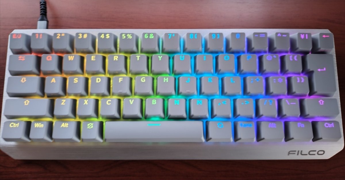 【使用少・最新モデル】FILCO Majestouch Luce60（静音赤軸） Majestouch Luce60 製品紹介 | ダイヤテック株式会社