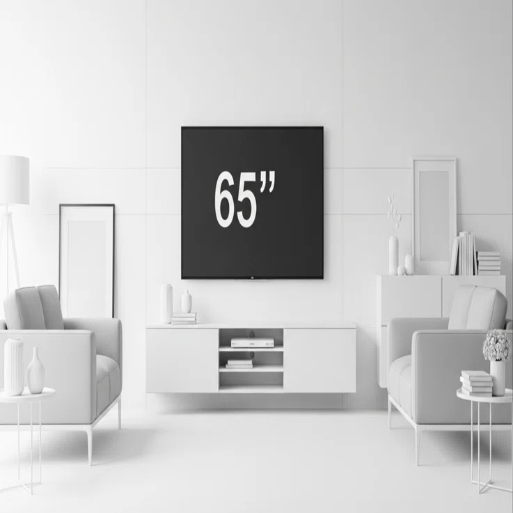 約10年前のSONY55インチ4Kテレビからハイセンスの65インチ4Kテレビへの 