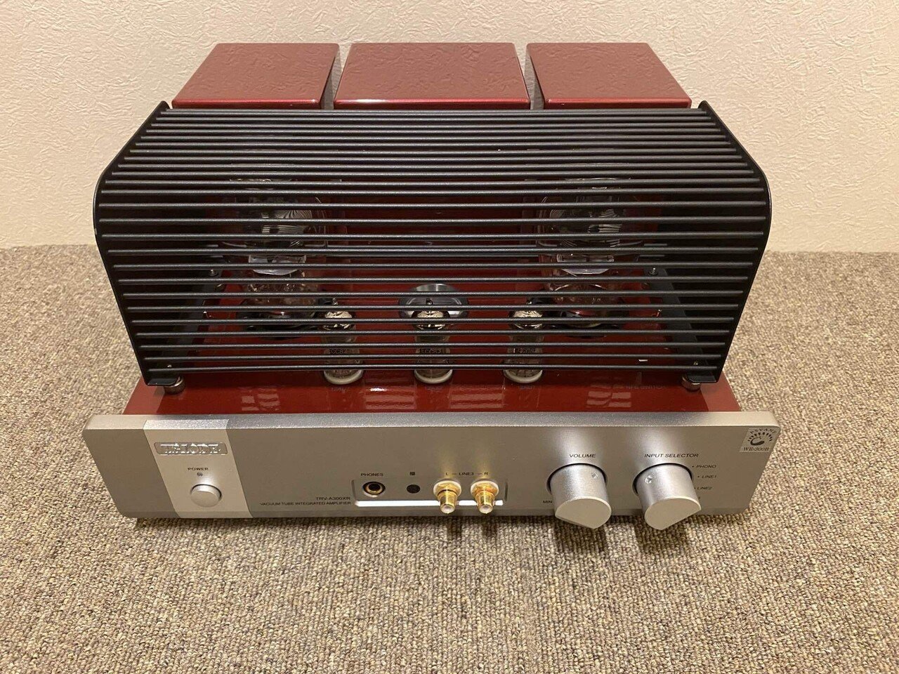 国内オーディオブランド TRIODEのA級真空管アンプ TRV-A300XRを