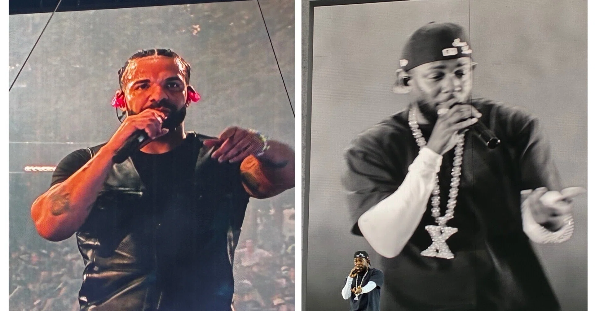 ??Kendrick LamarとDrakeをみた｜k