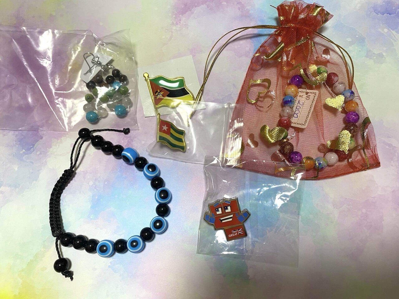 EXPO ファッション 大阪関西万博 コンゴ館 ピアス