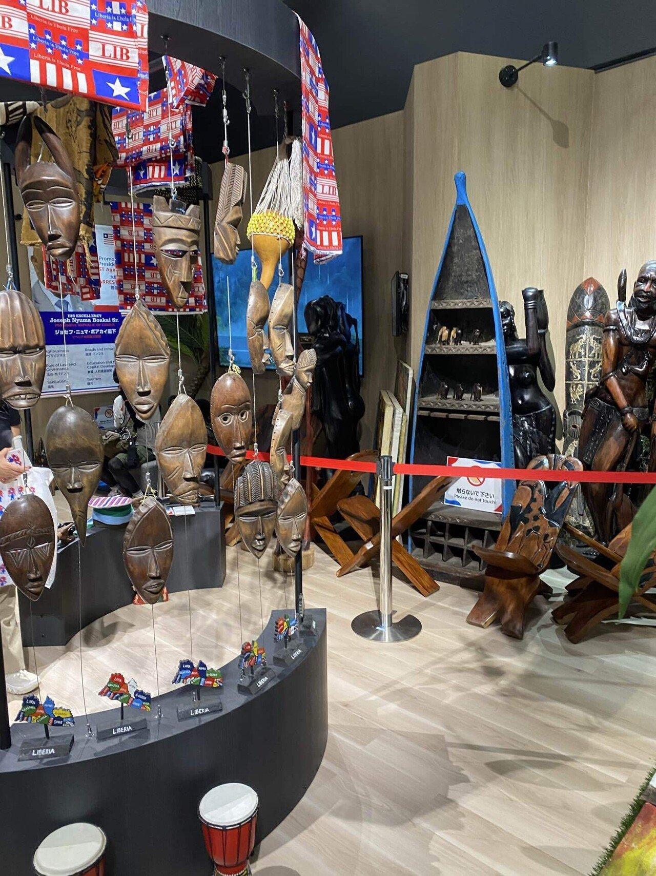 マーブルキャット置物 2個セット　スーダン館　パビリオン　コモンズ 大阪万博に行ってみた話⑨パビリオンーコモンズやお土産等｜嵐山あや