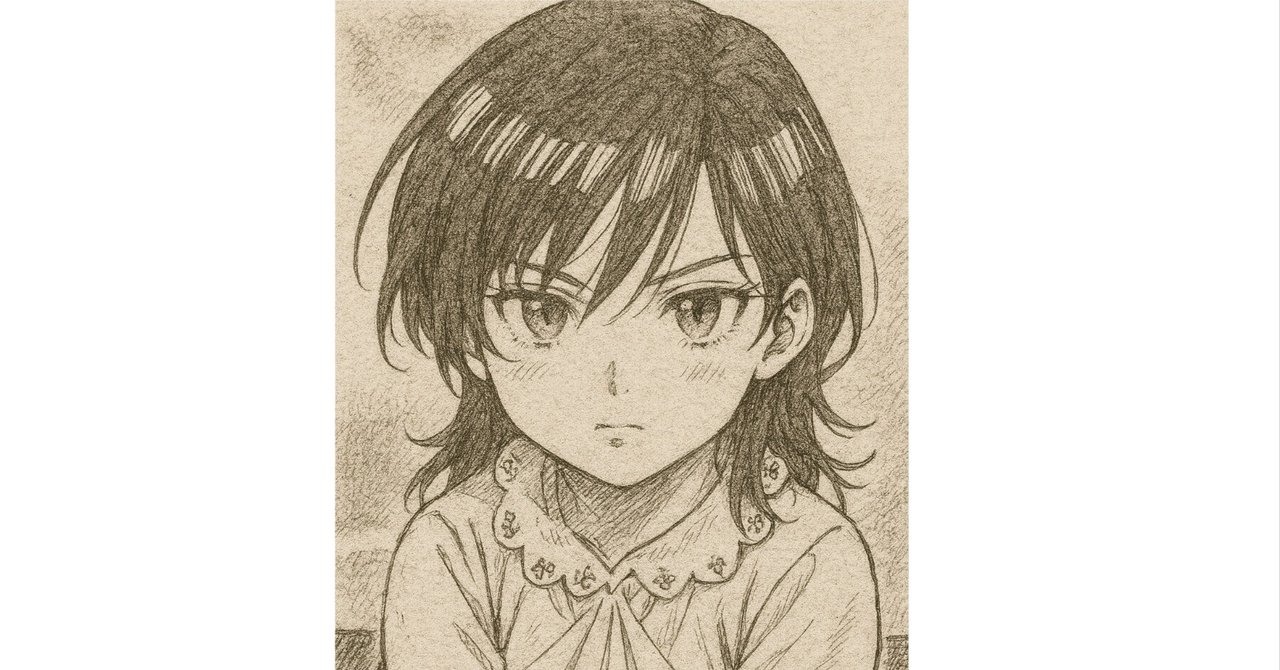 鉛筆画風スタイルを勉強してみた｜タイガ＠AIイラスト