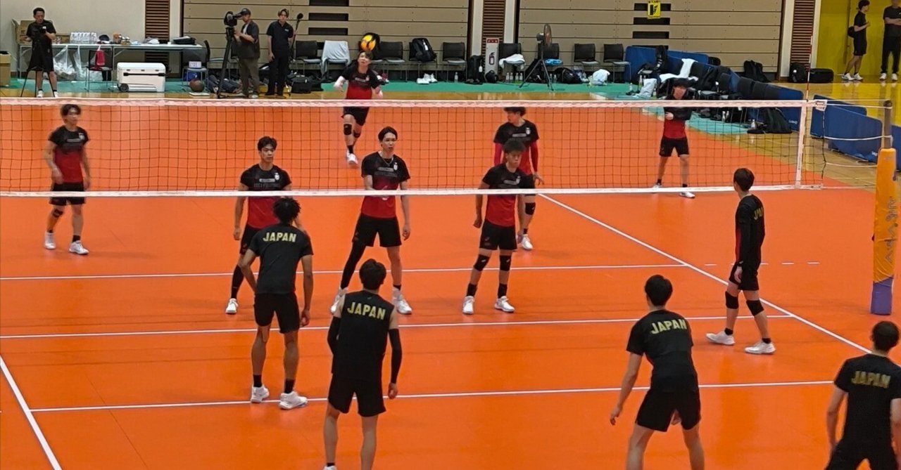バレーボール 日本代表練習着 男子バレー】日本代表が公開練習 石川祐希＆高橋藍は
