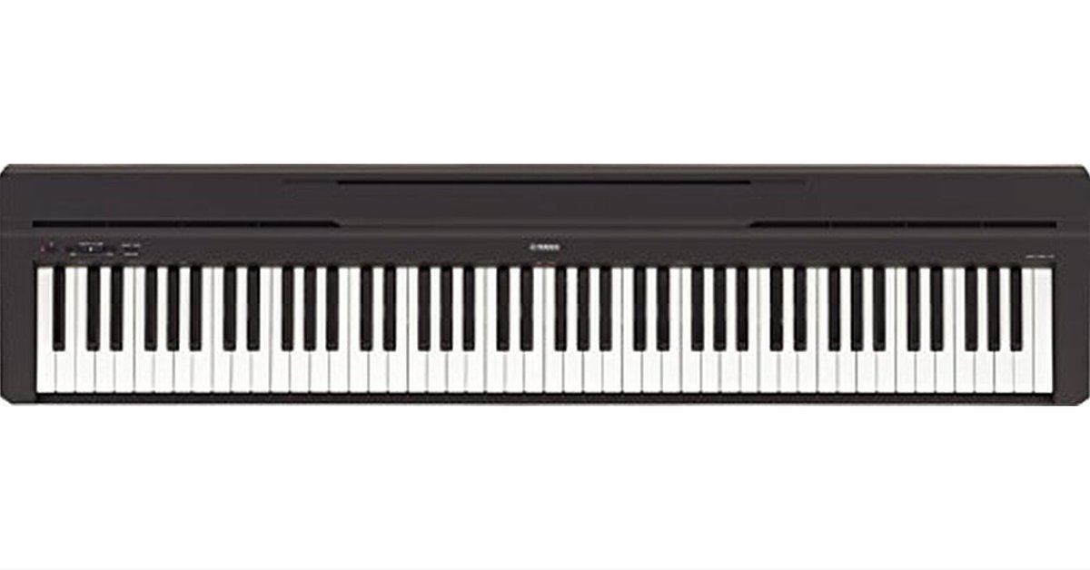 ヤマハ YAMAHA 電子ピアノ Pシリーズ 88鍵盤 ブラック P-45B
