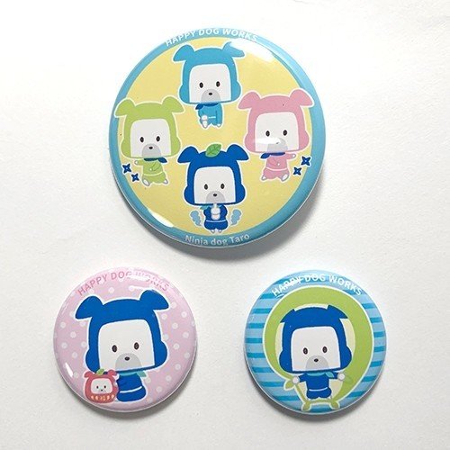 忍者犬たろうくん グッズ第6弾 缶バッジその2 あきんこ 忍者犬たろうくん作者 Note 忍者犬たろうくん グッズ第6弾 缶バッジその2 あきんこ 忍者犬たろうくん作者 Note