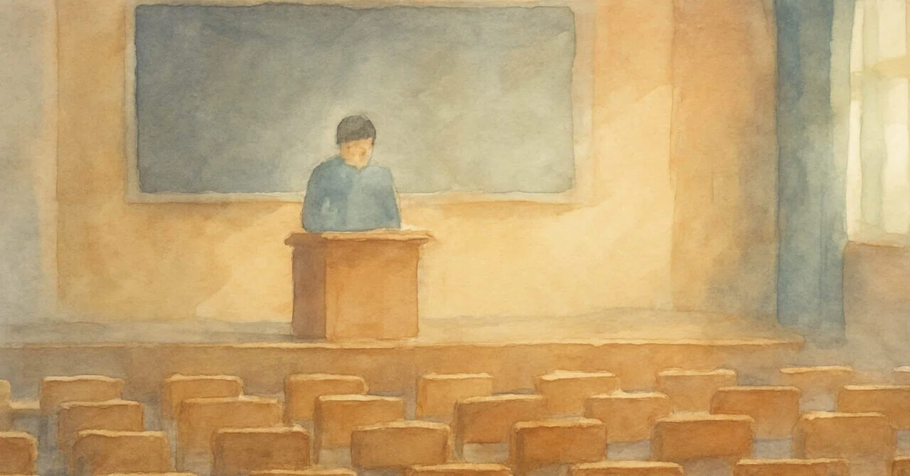 Speaking while thinking, 'It might not reach them'｜神﨑史彦