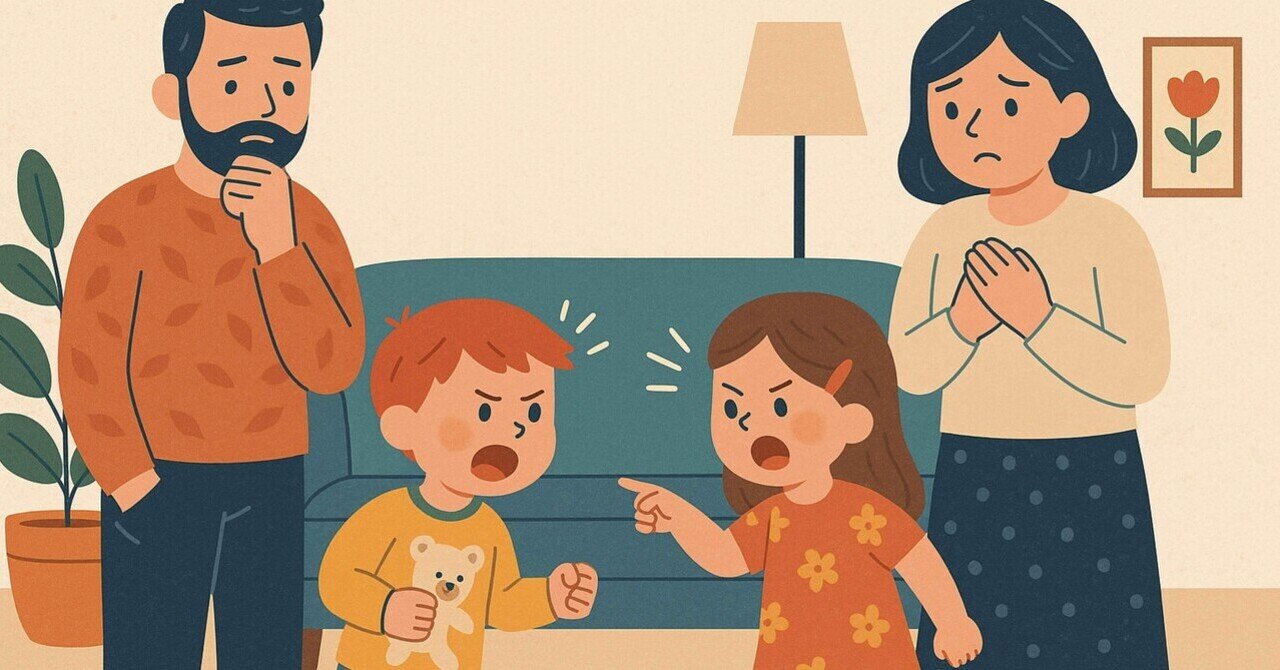 6. きょうだいげんか、どうしたらいい？｜shimocchi