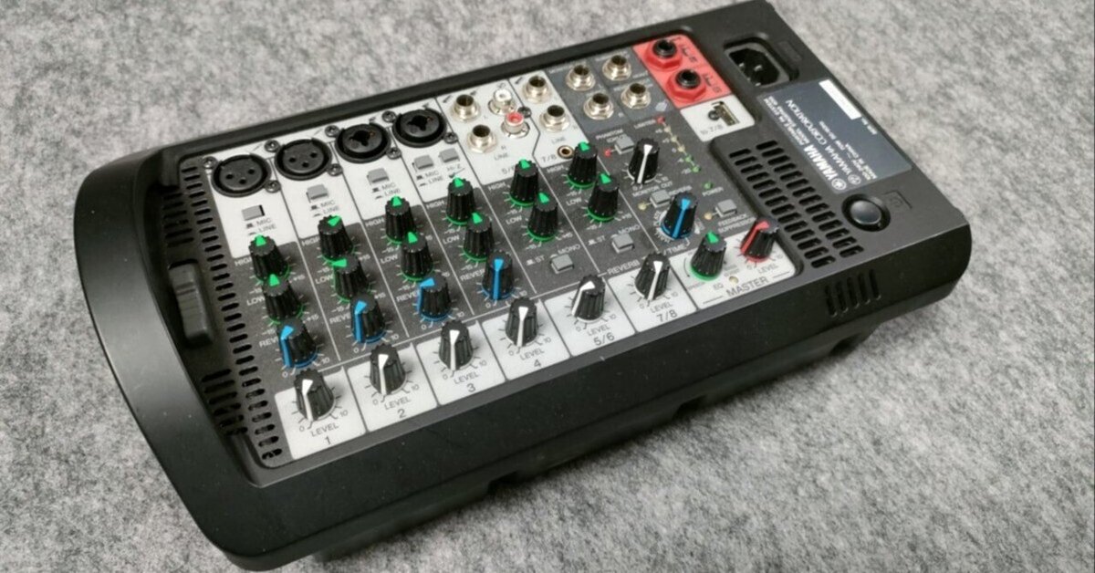 ステージパスのパワードミキサーが他のスピーカーでも使えるか