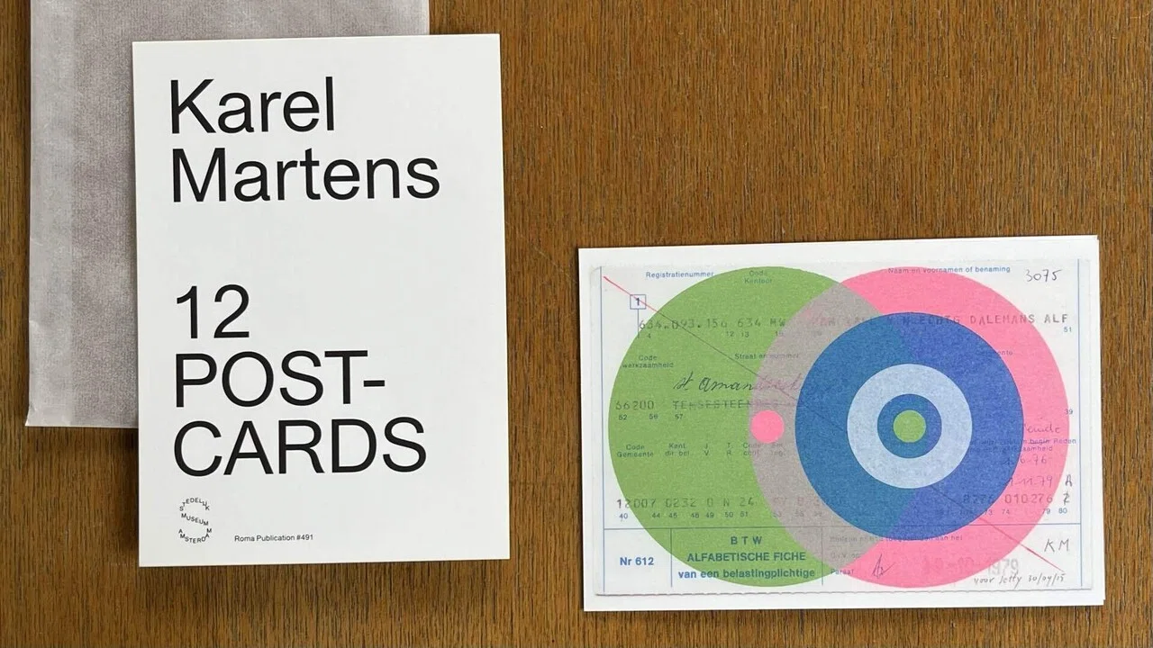 Karel Martens 12 Postcards Set｜IDEABOOKS JAPAN