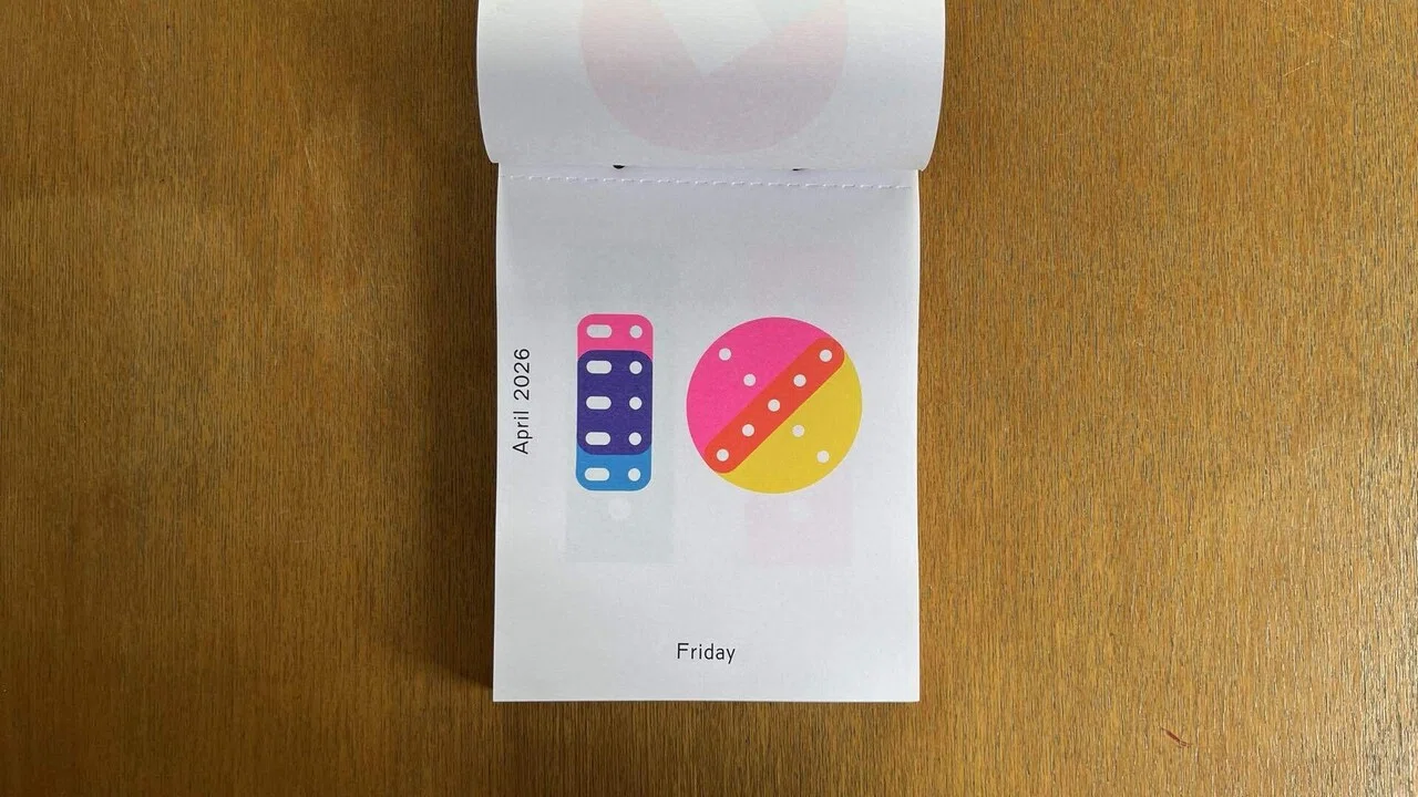 Karel Martens - Calendar 2026 / Every day is a new day｜IDEABOOKS