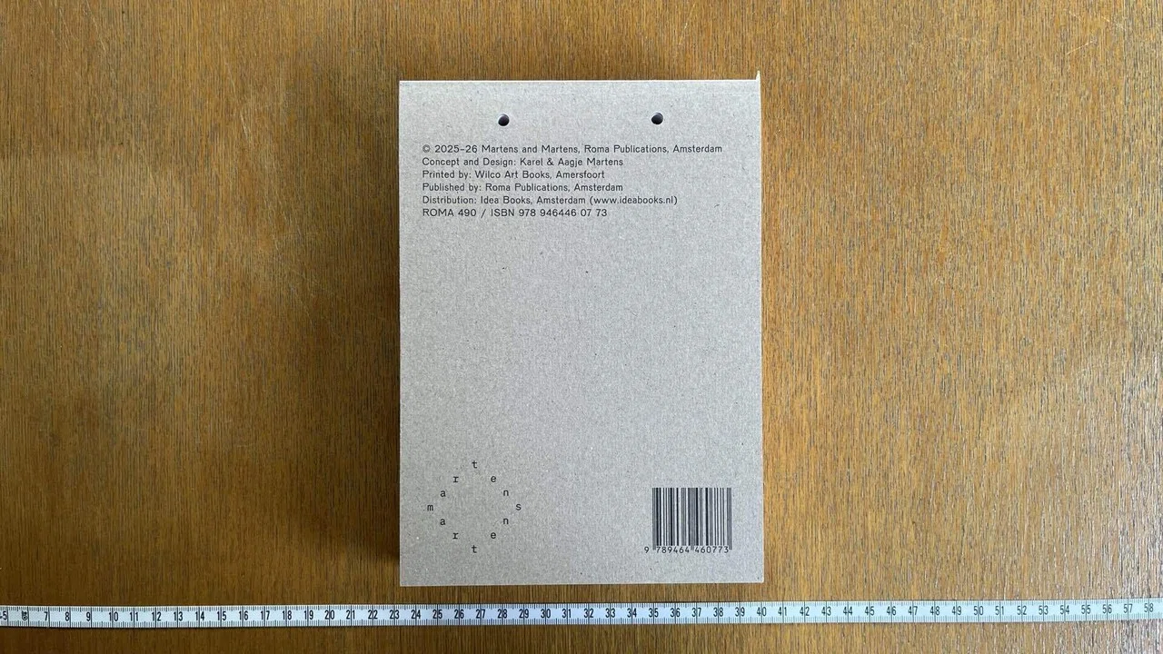 Karel Martens - Calendar 2026 / Every day is a new day｜IDEABOOKS