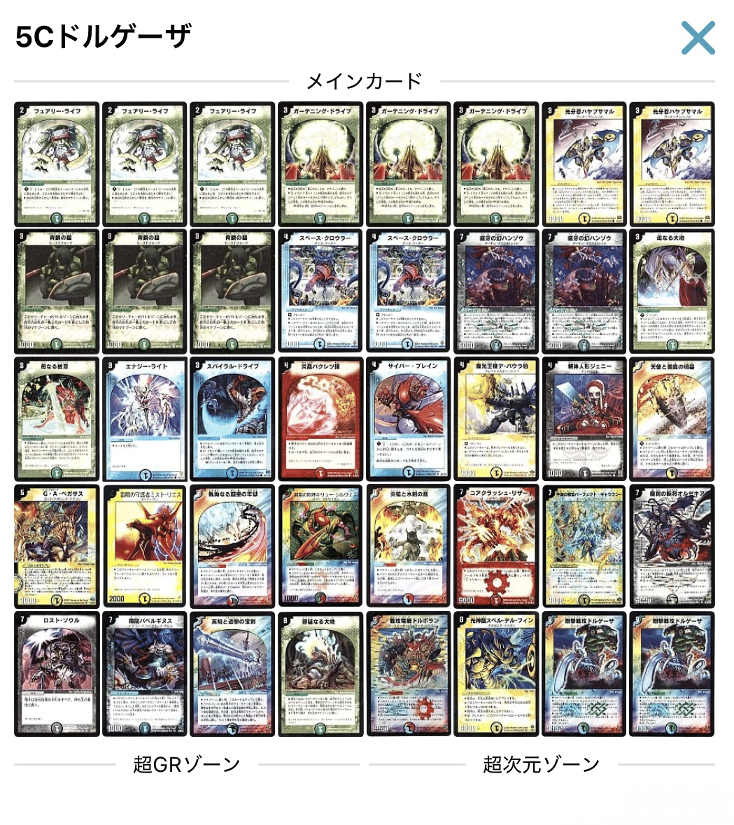 デュエルマスターズ 5c 解説】5Cザーディクリカ【新環境】｜無戸籍