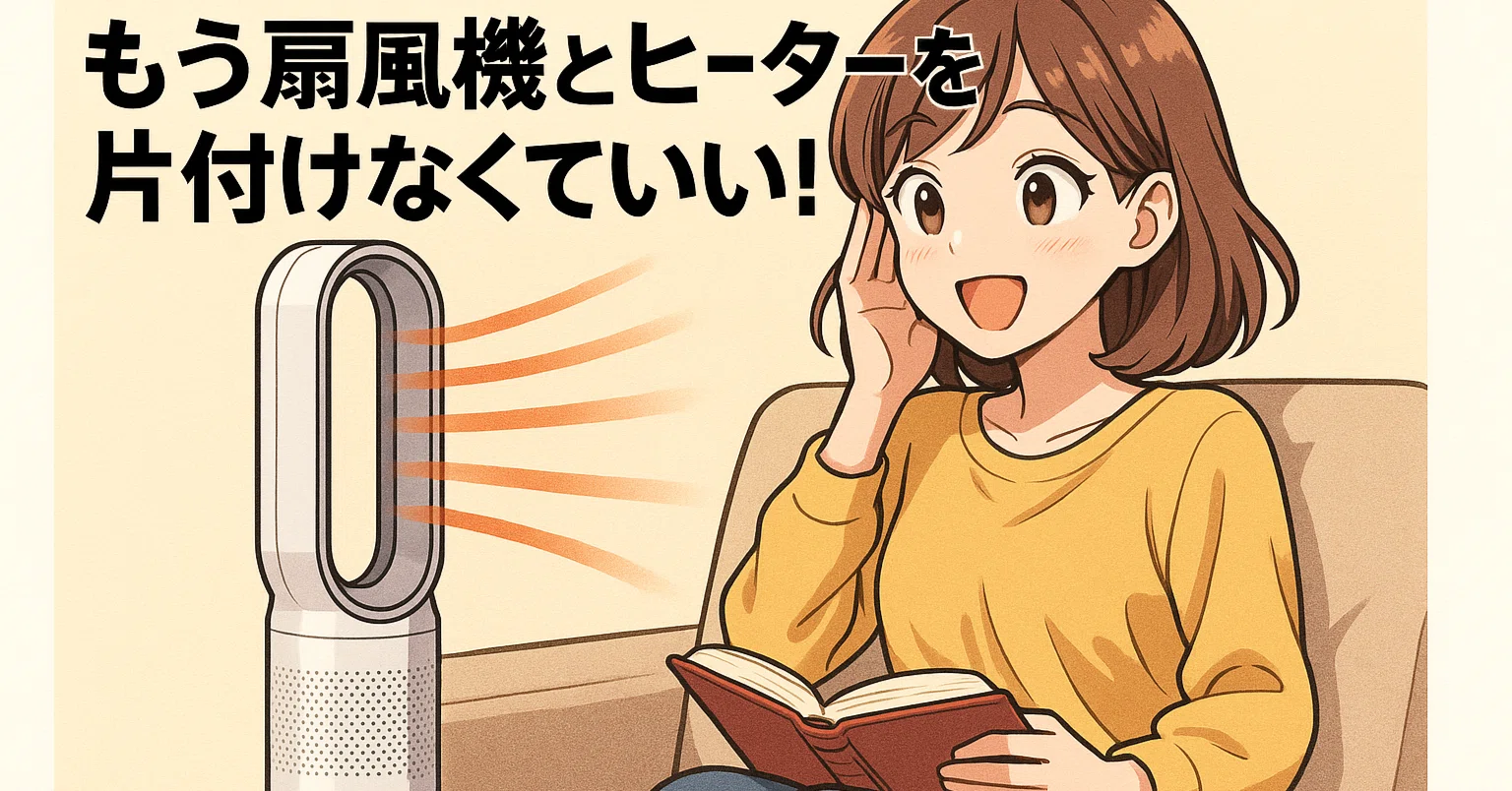 暴露】もう扇風機とヒーターを片付けなくていいんです！私がついに