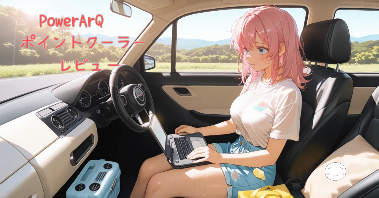 実証】PowerArQポイントクーラーを77,000円で買ったおうどん、軽の