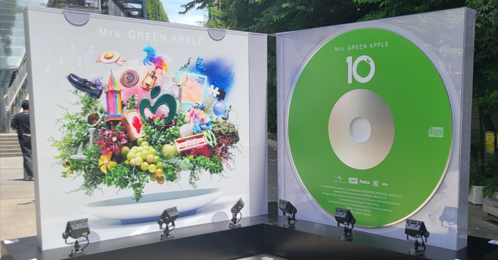 Mrs. GREEN APPLE 夏祭り 手ぬぐい わなげ APPLE ミセス 夏