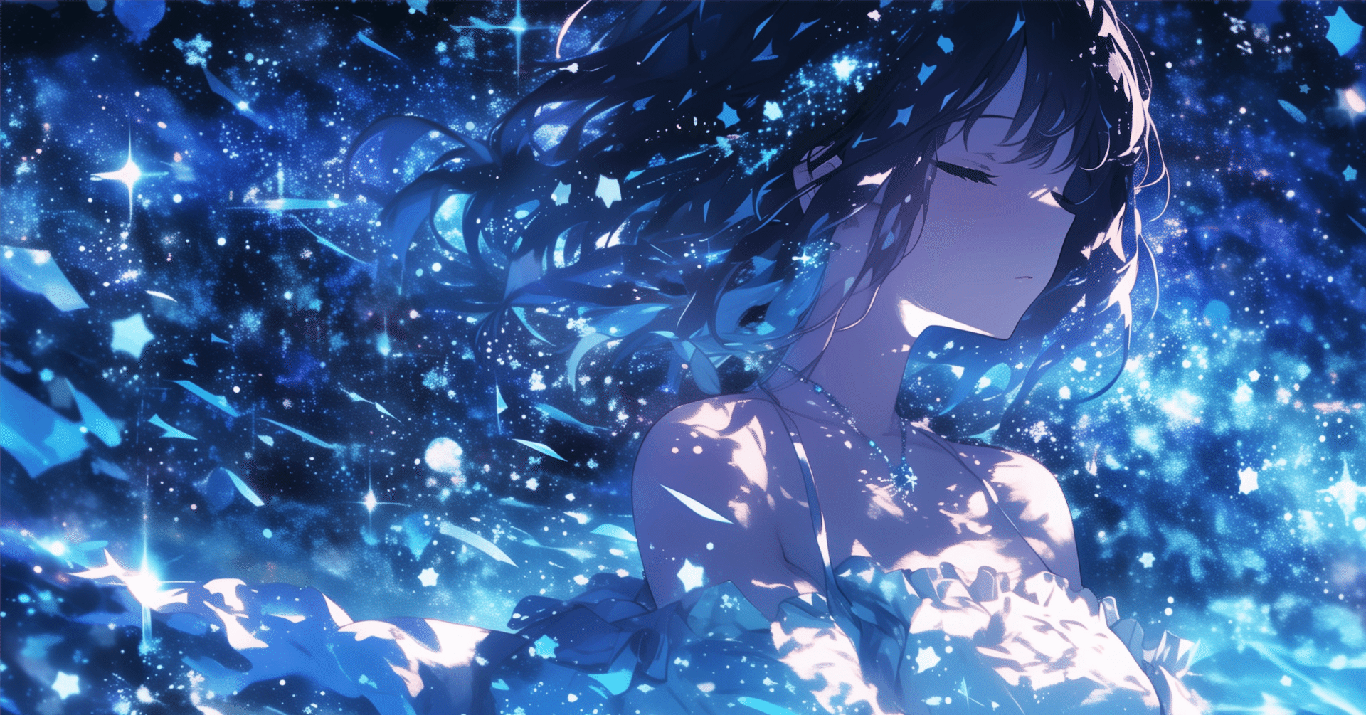 🌌 パステル調と星空の二重奏 ─ noteサムネイルにも使えるAIイラスト