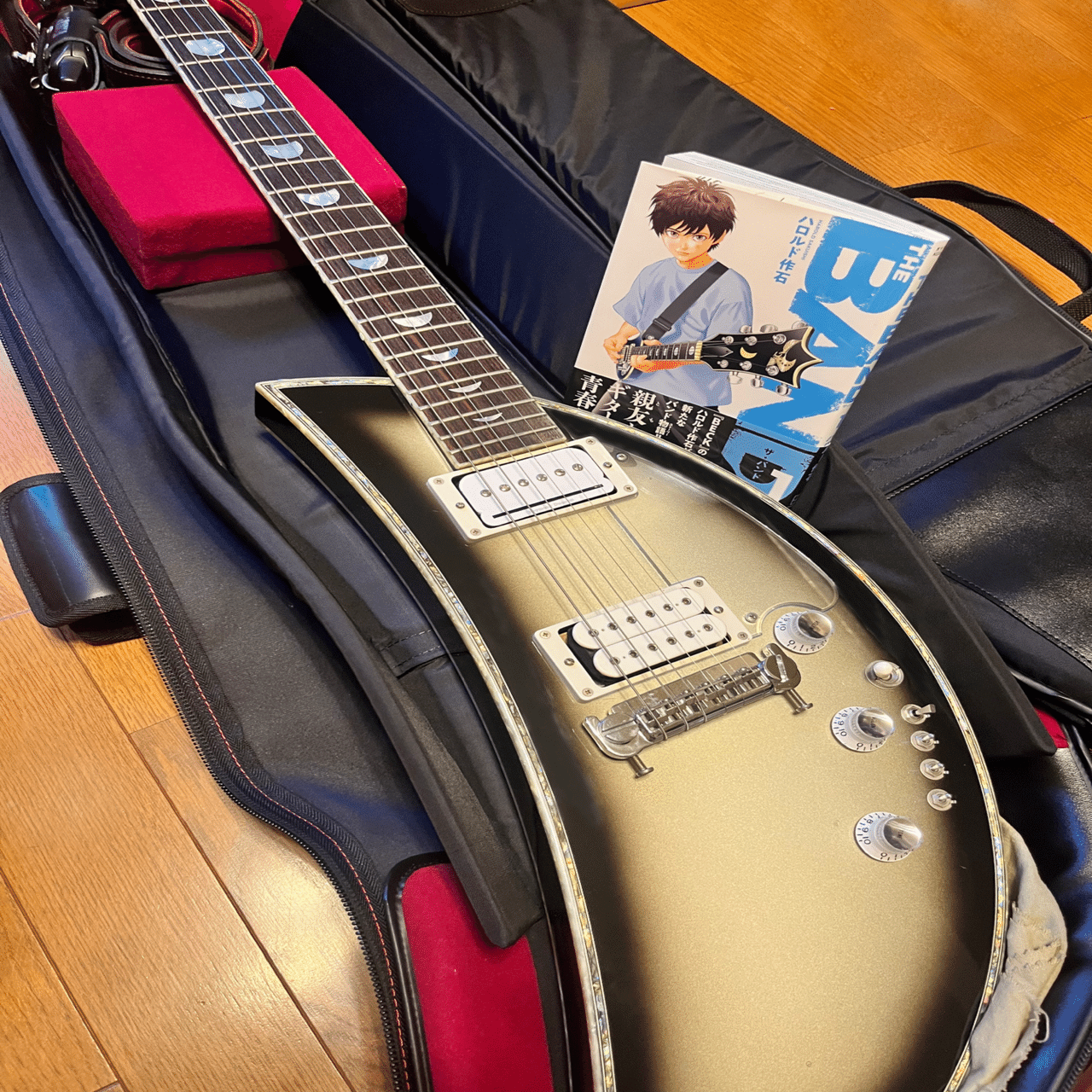 Kawai ムーンサルト 限定 シルバーバースト THE BAND ハロルド作石 KAWAI Moonsault MS-25ANV の紹介 part6 「ムーンサルトが出てる漫画