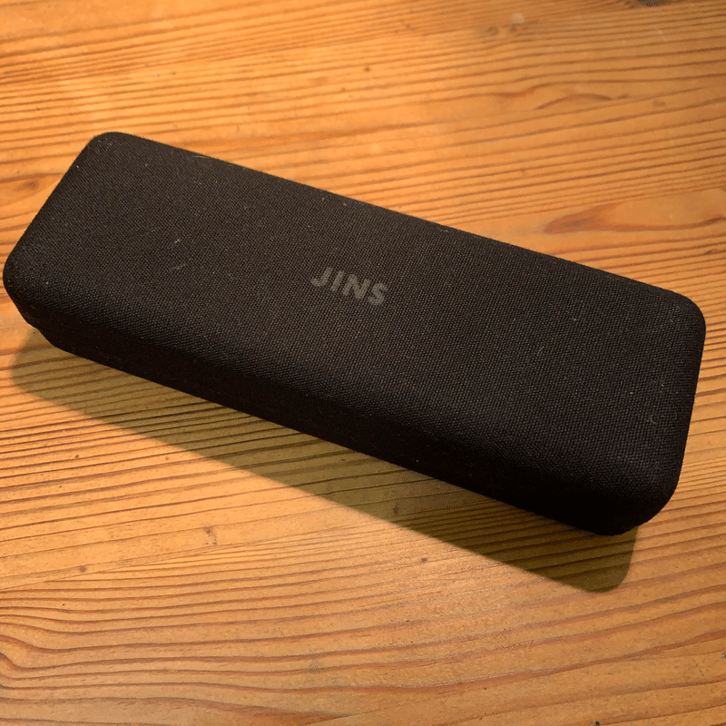 余ったjinsのケースでカフス入れを作った Activeindex Note