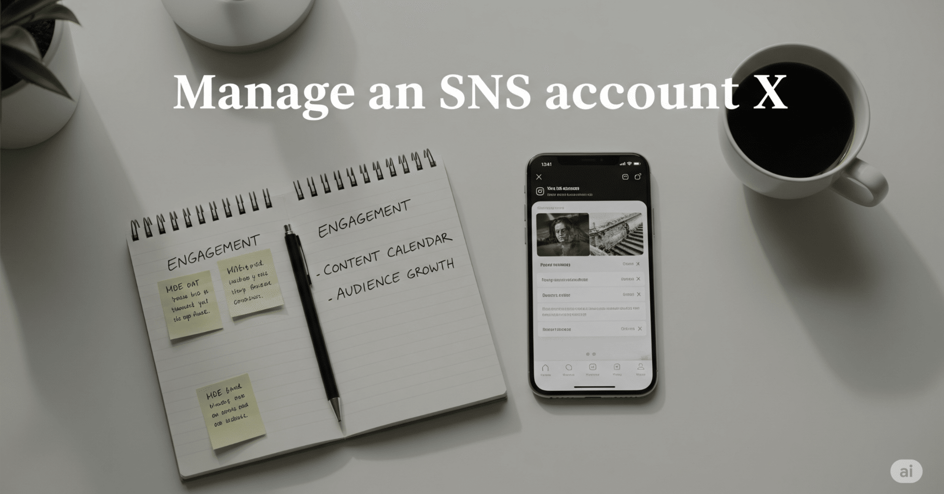 XにおけるSNSアカウントの運用について｜ああ