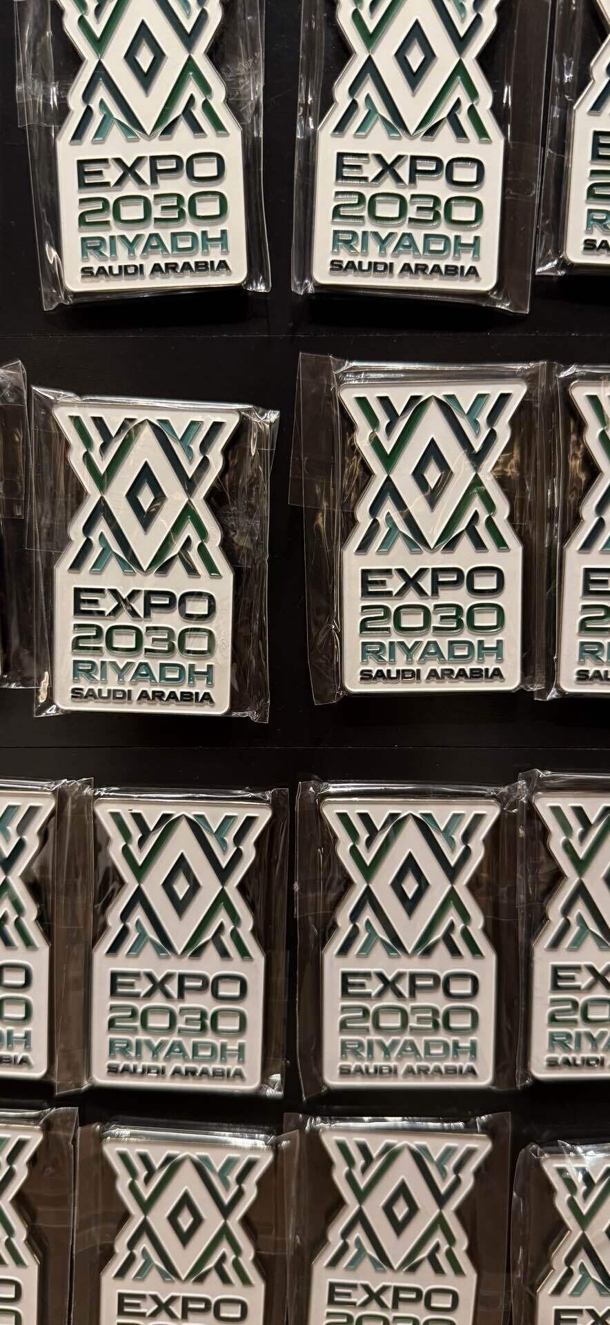 限定】関西万博 サウジアラビア ピンバッジ RIYADH EXPO2030