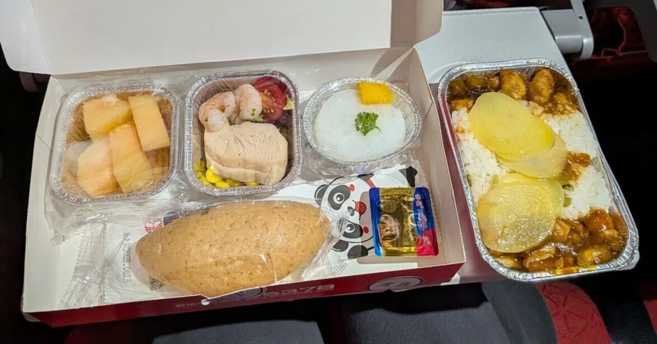 四川航空の機内食の感想まとめ - トルコ旅行の思い出 #1｜食塩出現