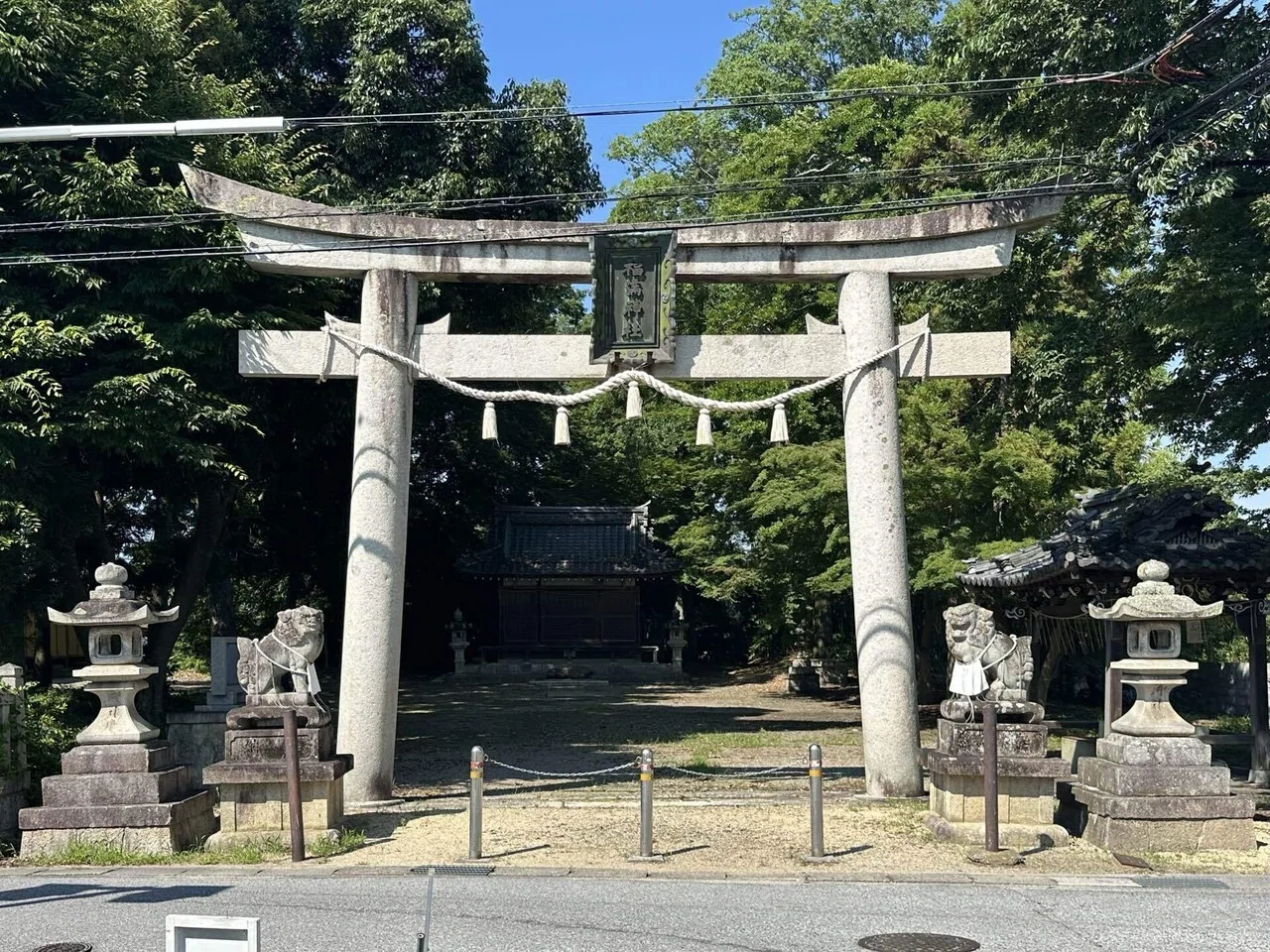 5409 福満神社 滋賀県彦根市西今町｜日本中全ての神社に参拝しようとする男