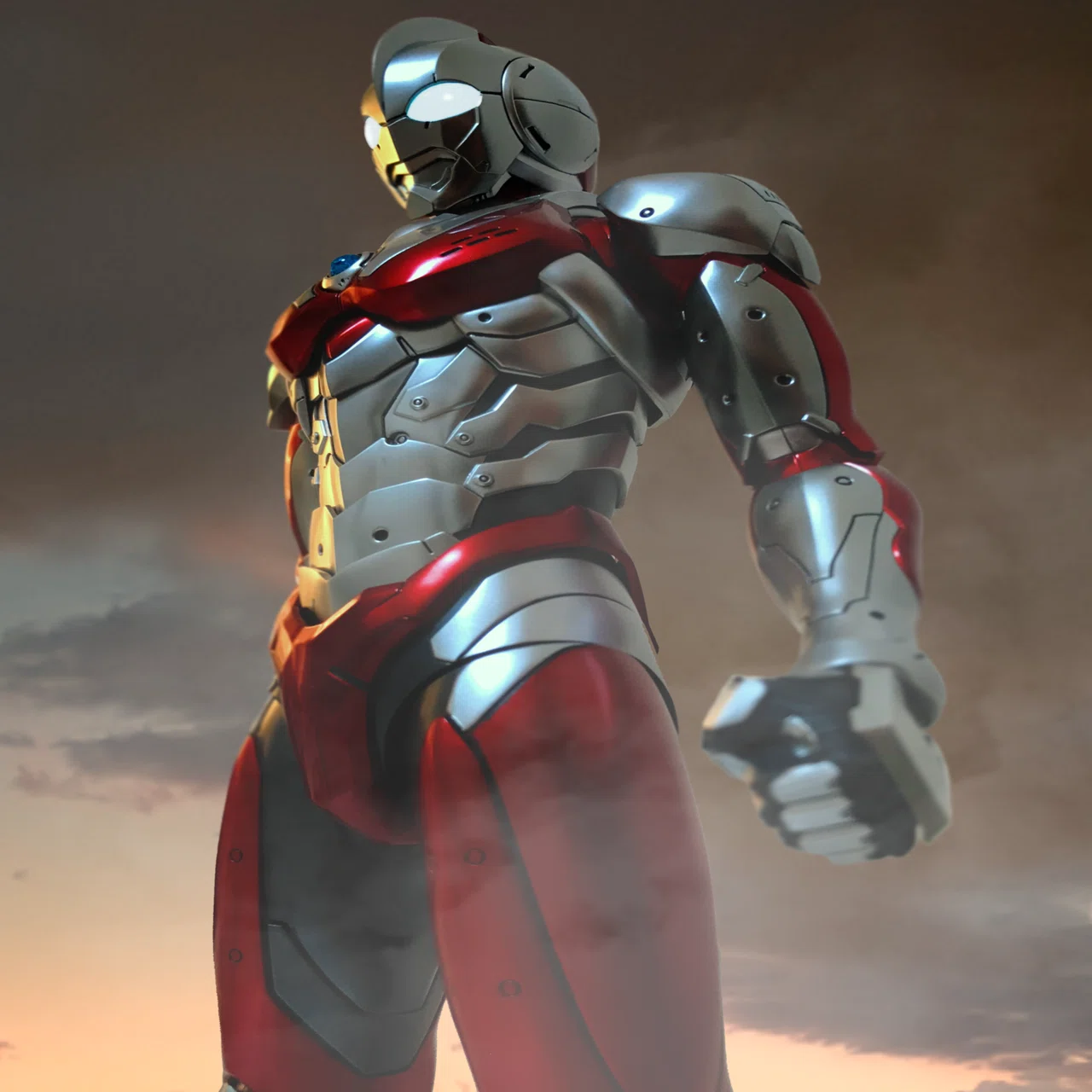 フィグゼロ 1/6 ULTRAMAN SUIT C-TYPE (Anime Version)➁｜みくばんP
