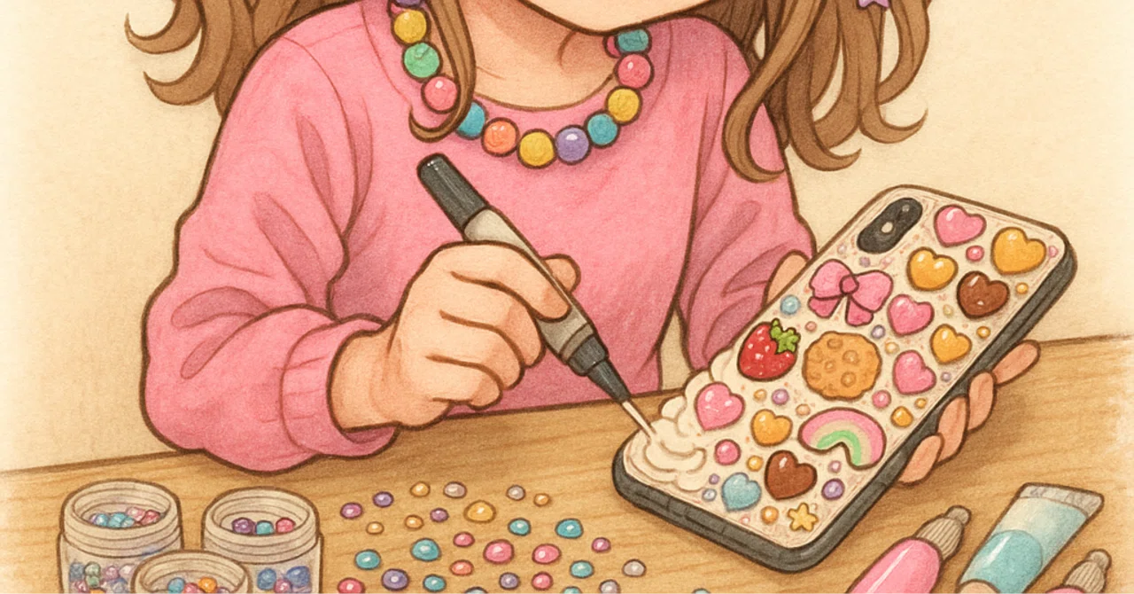 初級○デコケース作成の流れ｜ゆうりデコ○デコ講座