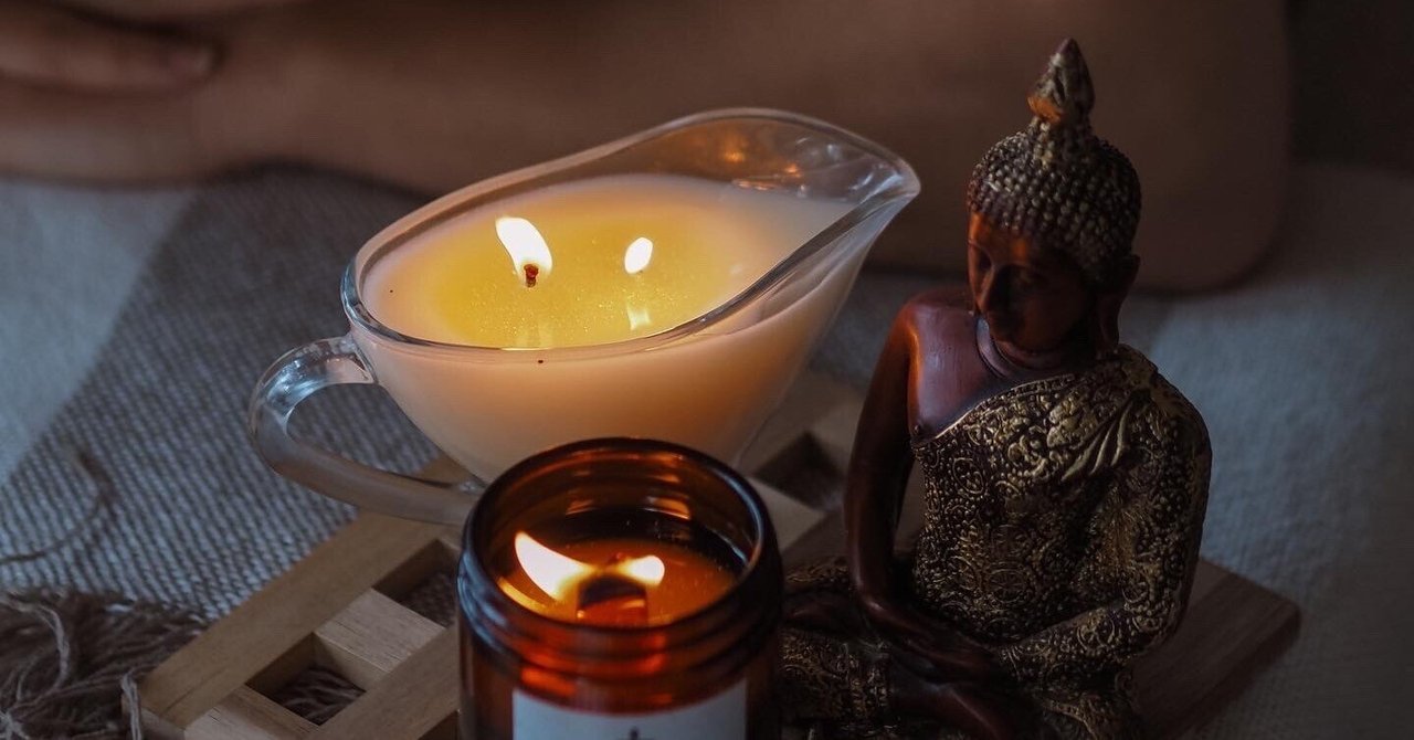 こんな暑い日に、、、🕯️キャンドルの火で浄化するということ
