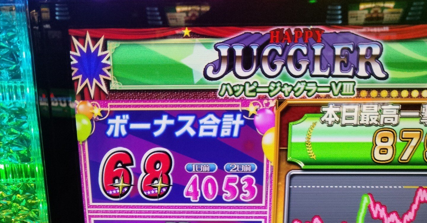 ジャグラー稼働7/14｜こたろう