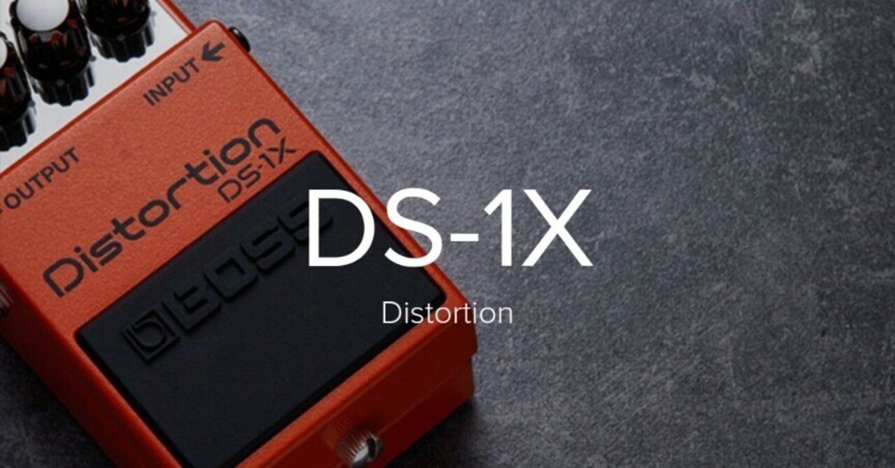 BOSS DS-1X 箱あり使用感あり。値引き交渉不可。 即決OK BOSS DS-1X Distortion - Japanese-Online-Store (JOS)