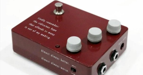 KLON centaur クローン エフェクターコラム07 「KLON Centaur」|08ch