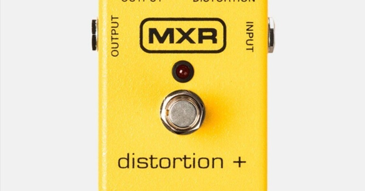 ギター MXR distortion+ MXR Distortion Plus | The First Stompbox Distortion - YouTube