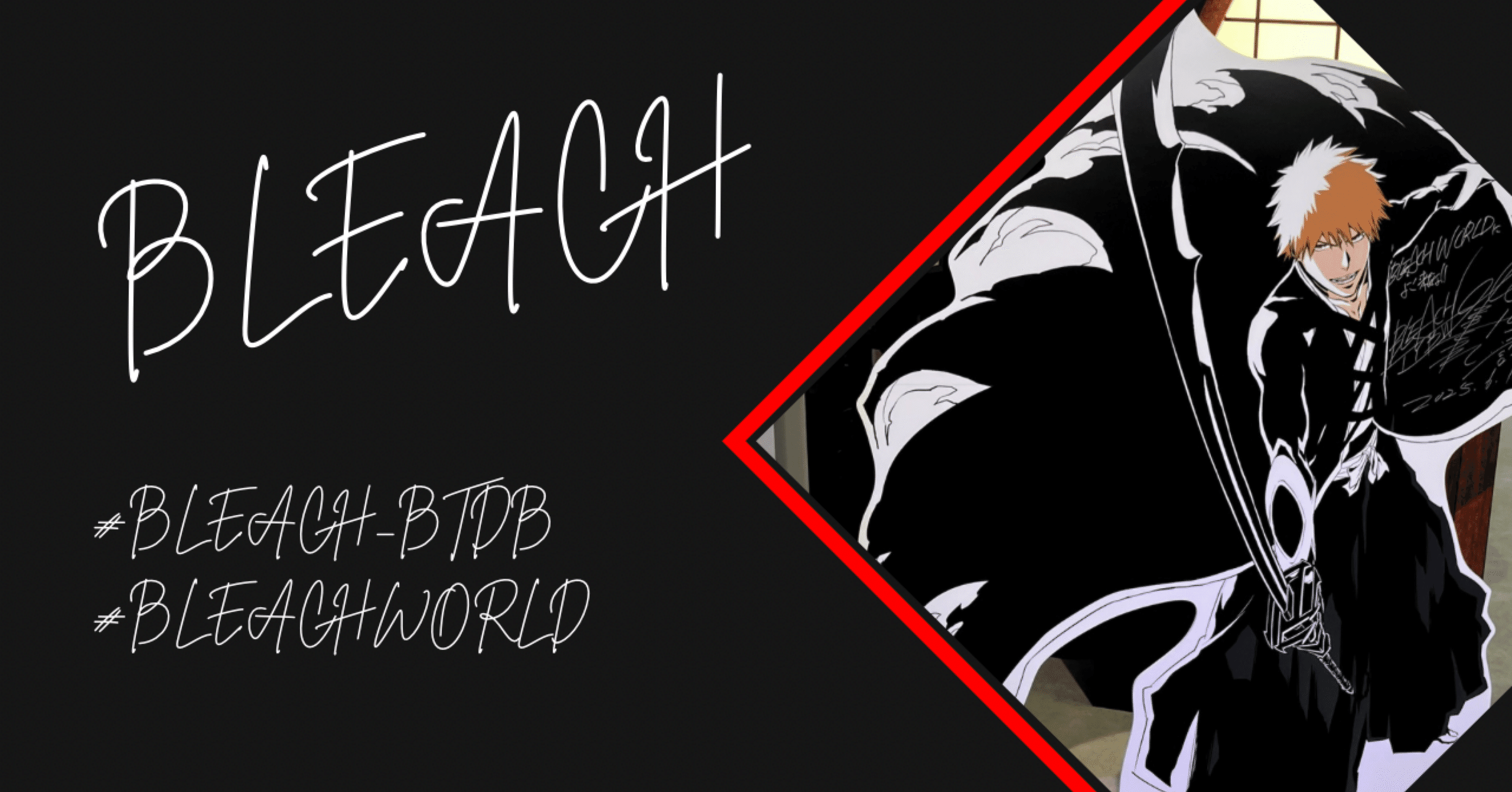 BLEACHの展示に行ってきた話(#BLEACH_BTDB / #BLEACHWORLD)。｜かめちゃん