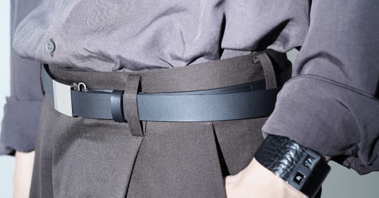 夏こそレザーベルトを。ssstein(シュタイン)/i'm here : (アイムヒア